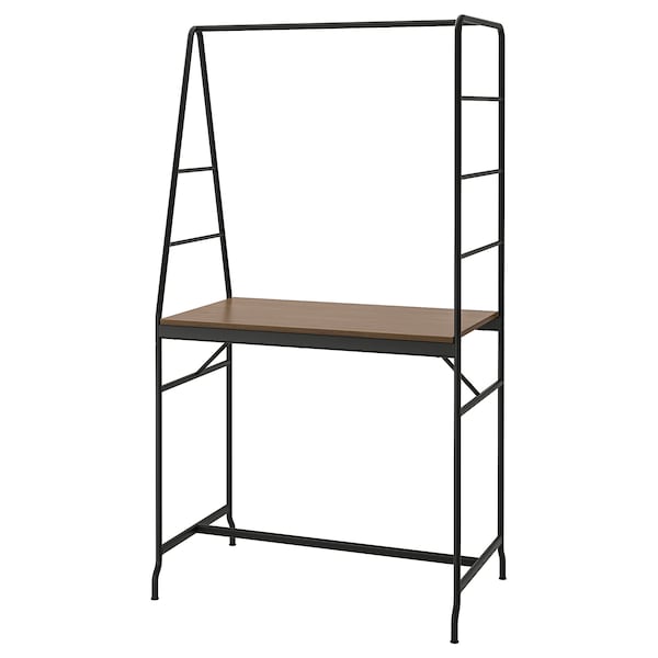 IKEA HÅVERUD table with storage ladder, black , IKEA Sale | 92041RWSK