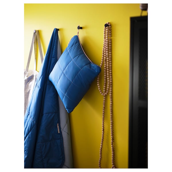 IKEA HYBRIDLÄRK blanket/bag, dark blue/light blue, 51 ¼x74 ¾/15 ¾x15 ¾ in , IKEA Sale | 16095HDOM