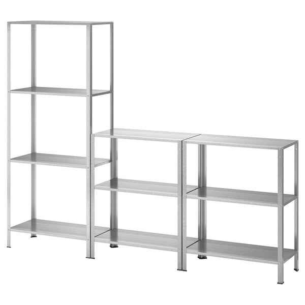 IKEA HYLLIS shelf unit, indoor/outdoor, 70 7/8x10 5/8x29 1/8-55 1/8 in , IKEA Sale | 95206SIJQ