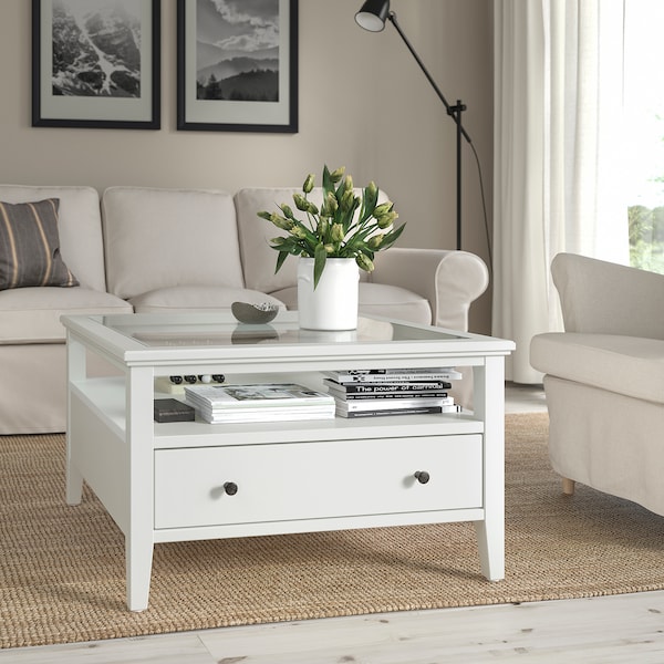 IKEA IDANÄS coffee table, white, 31 1/2x31 1/2 in , IKEA Sale | 96427IUGH