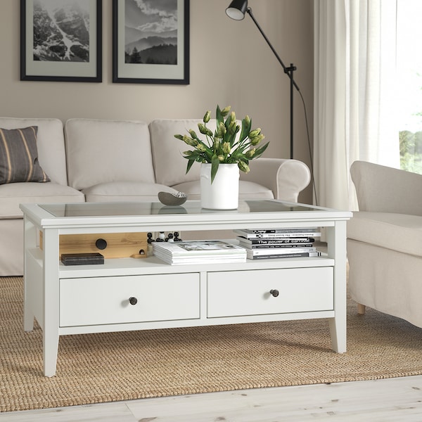 IKEA IDANÄS coffee table, white, 42 1/8x21 5/8 in , IKEA Sale | 09571MBLQ