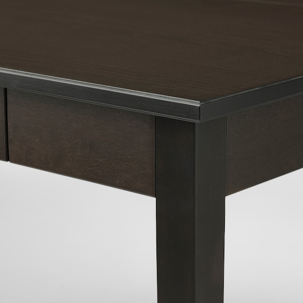 IKEA IDANÄS drop-leaf table, dark brown, 20 1/8/33 7/8x37 3/4 in , IKEA Sale | 10328CPZS