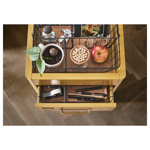 IKEA IDÅSEN drawer unit on casters, golden brown, 16 1/2x24 in , IKEA Sale | 70396BLAG