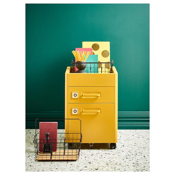 IKEA IDÅSEN drawer unit with smart lock, golden brown, 16 1/2x24 in , IKEA Sale | 50927KFCE