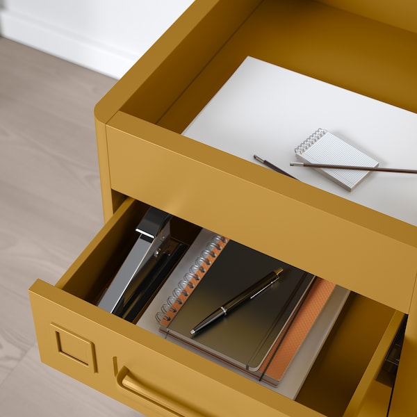 IKEA IDÅSEN drawer unit with smart lock, golden brown, 16 1/2x24 in , IKEA Sale | 50927KFCE