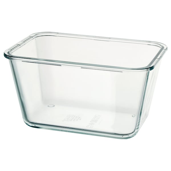 IKEA IKEA 365+ food container, rectangular/glass, 61 oz , IKEA Sale | 59472ZEVS