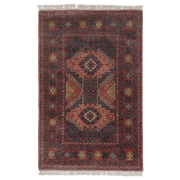 IKEA INDO AGRA rug, handmade/geometric multicolor, 2\'0 inx2\'11 in , IKEA Sale | 79085STEV