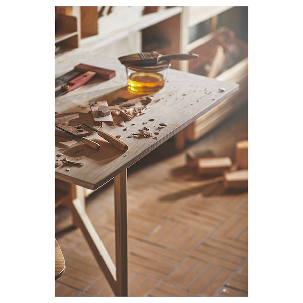 IKEA IVAR folding table, pine, 31 1/2x11 3/4-35 7/8 in , IKEA Sale | 62159FMWG