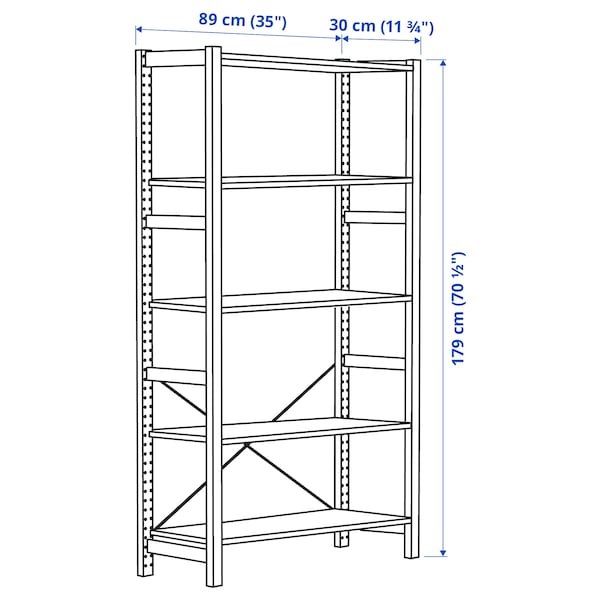 IKEA IVAR shelf unit, pine, 35x11 3/4x70 1/2 in , IKEA Sale | 23867HSRN