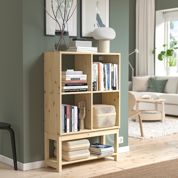 IKEA IVAR shelving unit with underframe, 31 1/2x11 3/4x47 1/4 in , IKEA Sale | 96274BMNT