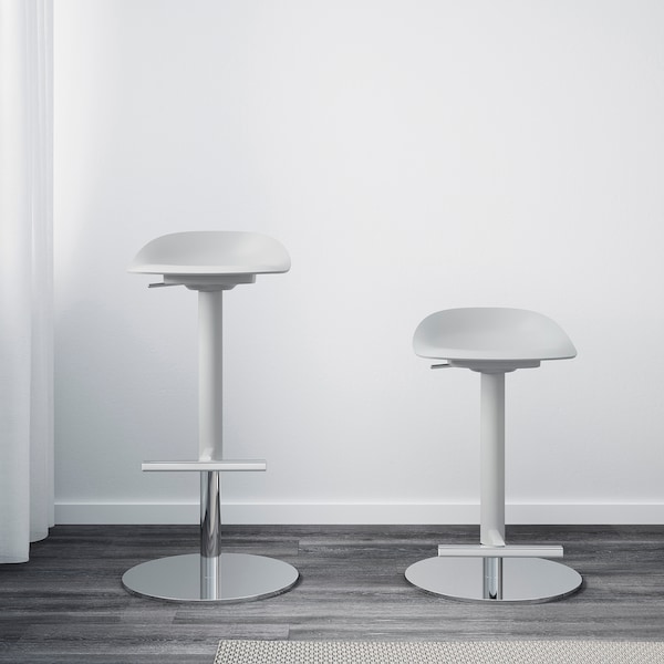 IKEA JANINGE Bar stool, gray , IKEA Sale | 09165DGEJ