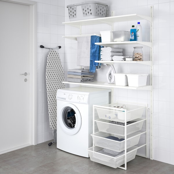 IKEA JONAXEL storage combination, white, 19 5/8x20 1/8x27 1/2 in , IKEA Sale | 70321VJTE