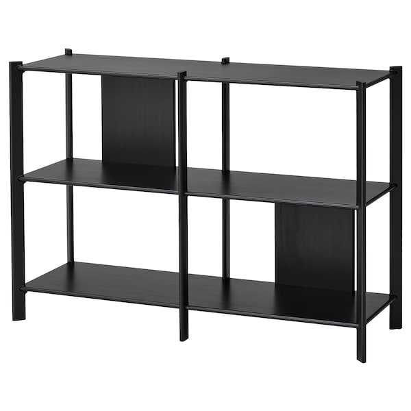 IKEA JÄTTESTA shelf unit, black, 47 1/4x33 1/2 in , IKEA Sale | 05762RJSG