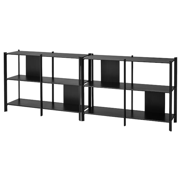 IKEA JÄTTESTA storage combination, black, 94 1/2x15 3/4x33 1/2 in , IKEA Sale | 90513CKWT