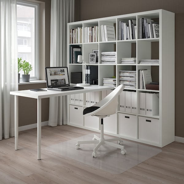 IKEA KALLAX / LAGKAPTEN workstation, white, 71 5/8x70 1/2x71 5/8 in , IKEA Sale | 67389ILCG