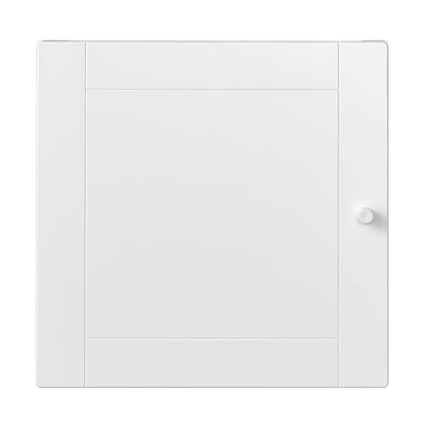 IKEA KALLAX insert with door, groove milled/white, 13x13 in , IKEA Sale | 63802FVRO