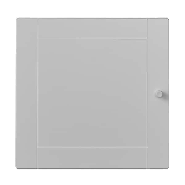 IKEA KALLAX insert with door, groove milled/gray, 13x13 in , IKEA Sale | 23164KABN