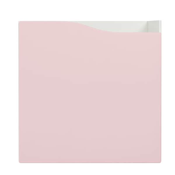 IKEA KALLAX insert with door, wave shaped/pale pink, 13x13 in , IKEA Sale | 64702CYAZ