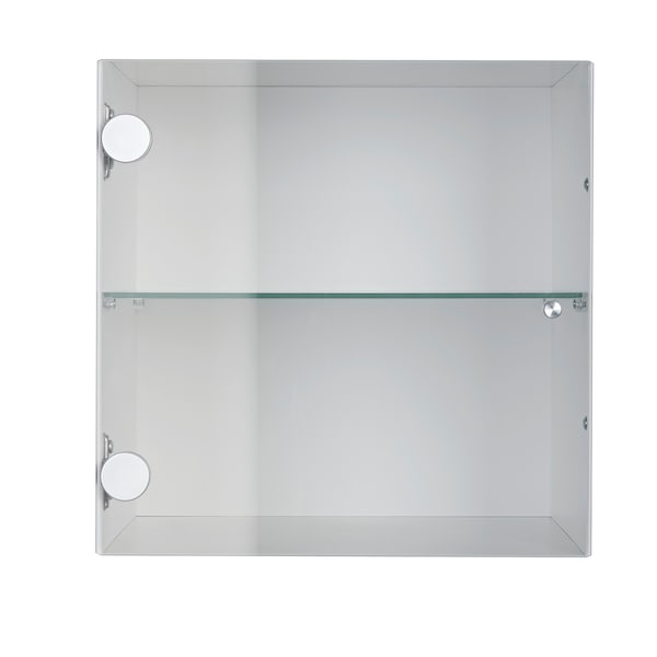 IKEA KALLAX insert with glass door, white, 13x13 in , IKEA Sale | 40967IURA