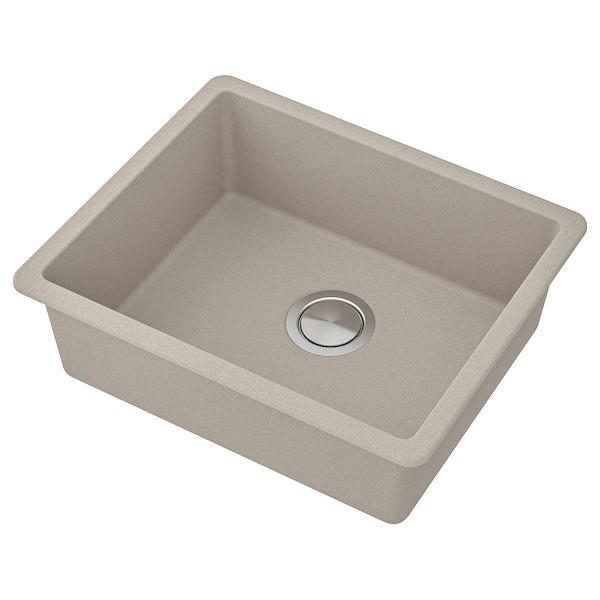 IKEA KILSVIKEN sink, gray/beige quartz composite, 22x18 1/8 in , IKEA Sale | 35890TYAC