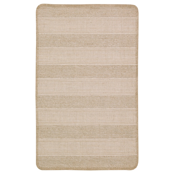 IKEA KLEJS rug, flatwoven, beige/white, 1\'8 inx2\'7 in , IKEA Sale | 51497UXGB