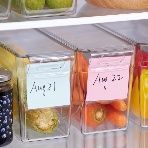 IKEA KLIPPKAKTUS storage box for fridge, clear, 12 ½x4x5 ½ in , IKEA Sale | 82364VUNE