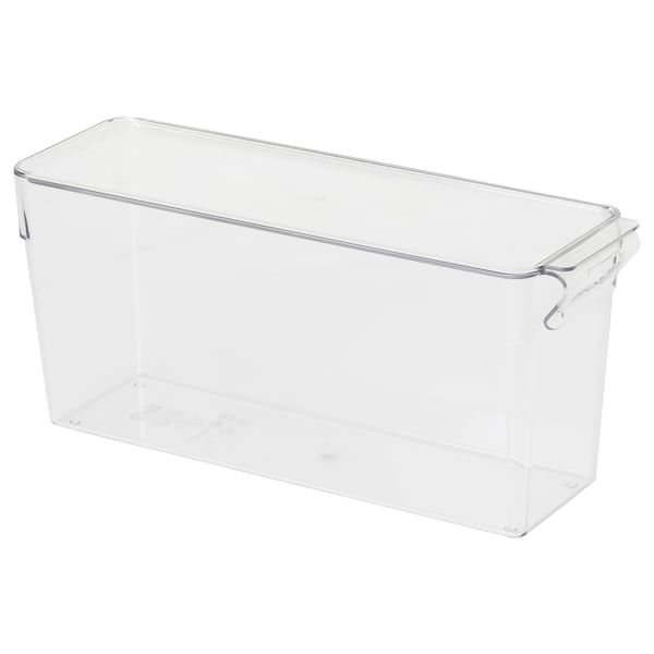 IKEA KLIPPKAKTUS storage box for fridge, clear, 12 ½x4x5 ½ in , IKEA Sale | 82364VUNE