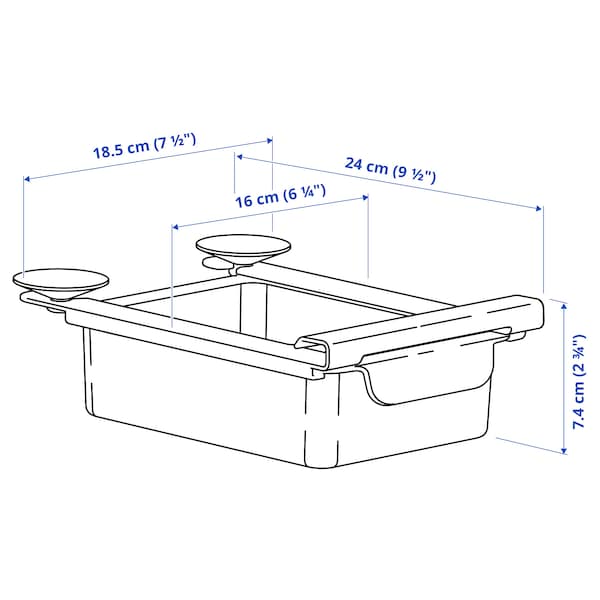 IKEA KLIPPKAKTUS storage box for fridge , IKEA Sale | 95176POSE