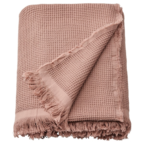 IKEA KLOTSTARR throw, pale pink, 51x67 in , IKEA Sale | 40896OJRX