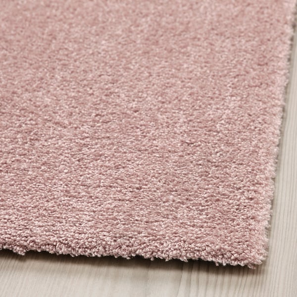 IKEA KNARDRUP rug, low pile, pale pink, 5'3 inx7'7 in , IKEA Sale | 63249OBRK