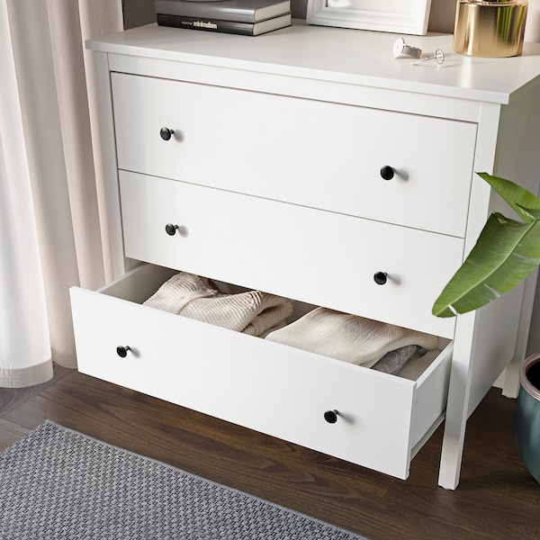 IKEA KOPPANG 3-drawer chest, white, 35 3/8x32 5/8 in , IKEA Sale | 23159HFGZ