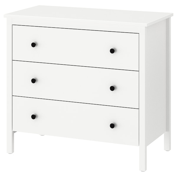 IKEA KOPPANG 3-drawer chest, white, 35 3/8x32 5/8 in , IKEA Sale | 23159HFGZ