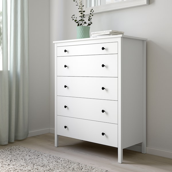 IKEA KOPPANG 5-drawer chest, white, 35 3/8x44 7/8 in , IKEA Sale | 51294NEPB