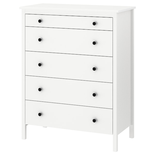 IKEA KOPPANG 5-drawer chest, white, 35 3/8x44 7/8 in , IKEA Sale | 51294NEPB