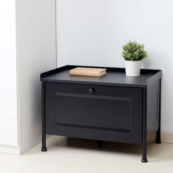 IKEA KORNSJÖ storage bench, black , IKEA Sale | 65892MNQD