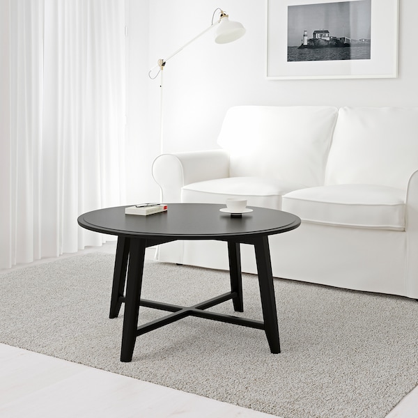 IKEA KRAGSTA coffee table, black, 35 3/8 in , IKEA Sale | 18426TDXY