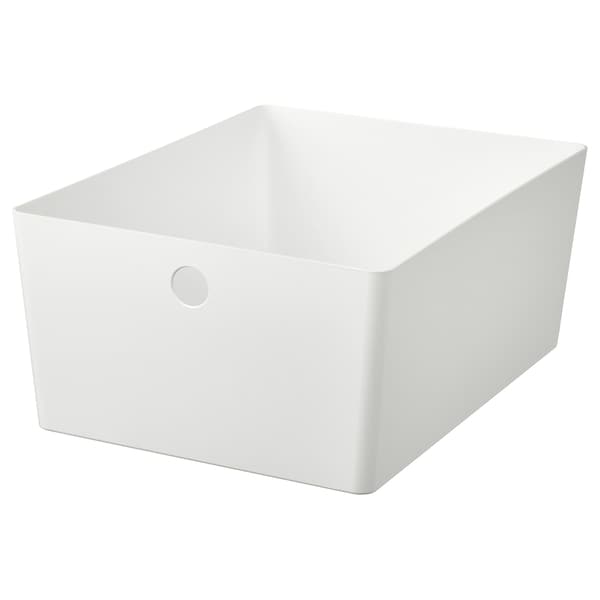 IKEA KUGGIS box, white, 10 ¼x13 ¾x6 in , IKEA Sale | 09318AVUK