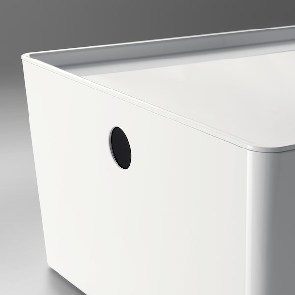 IKEA KUGGIS lid, white, 10 ¼x13 ¾ in , IKEA Sale | 79458AZLM