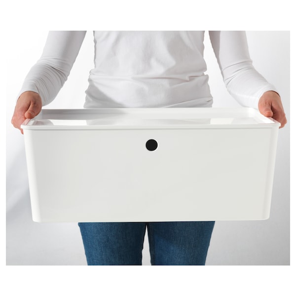 IKEA KUGGIS lid, white, 14 ½x21 ¼ in , IKEA Sale | 60715HKJU