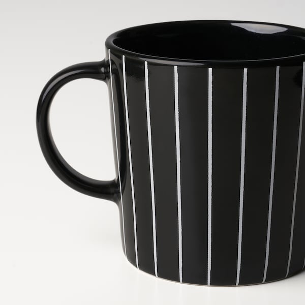 IKEA KUSTFYR mug, black, 10 oz , IKEA Sale | 40927PAOL