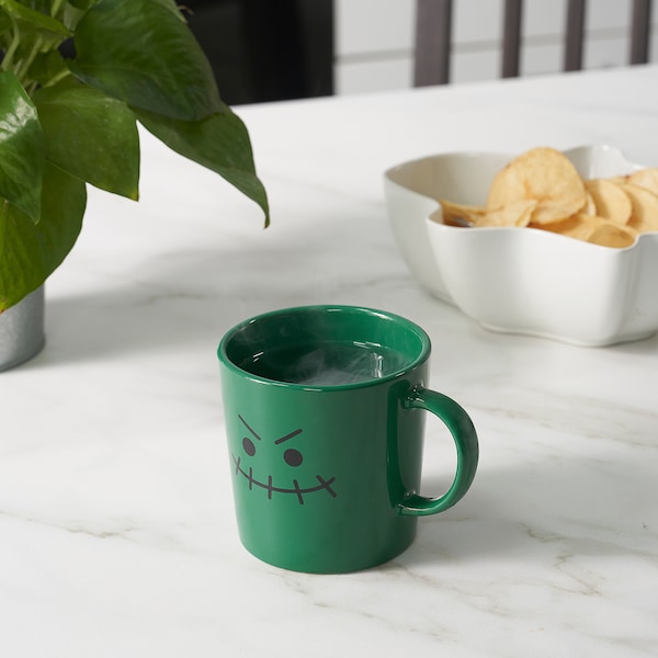 IKEA KUSTFYR mug, green, 10 oz , IKEA Sale | 76024WESU