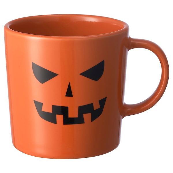 IKEA KUSTFYR mug, orange, 10 oz , IKEA Sale | 63082KANP