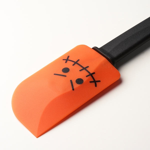 IKEA KUSTFYR rubber spatula, black/orange , IKEA Sale | 24089CMNV