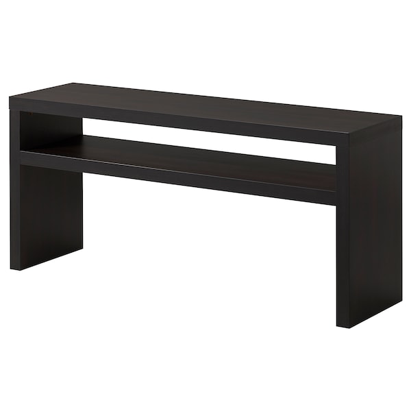 IKEA LACK console table, black-brown, 55 1/8x15 3/8 in , IKEA Sale | 54908AXOB