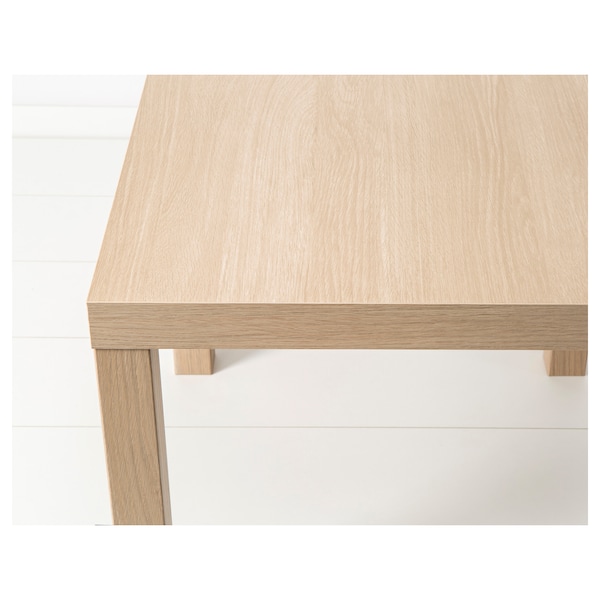 IKEA LACK side table, white stained oak effect, 21 5/8x21 5/8 in , IKEA Sale | 25340EHXS