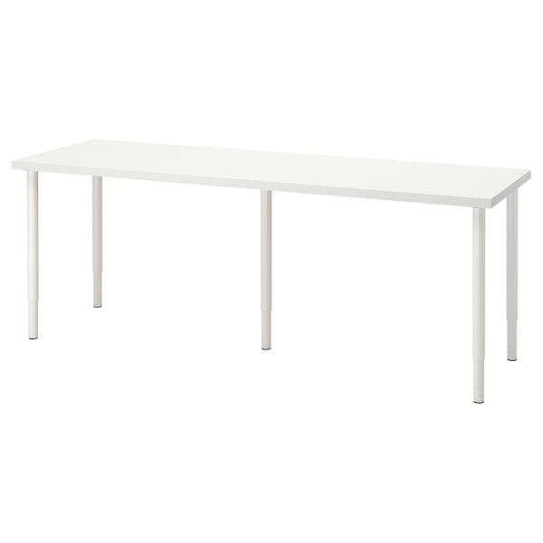 IKEA LAGKAPTEN / OLOV desk, white, 78 3/4x23 5/8 in , IKEA Sale | 10369XRKY