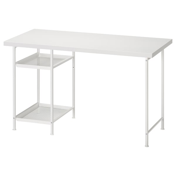 IKEA LAGKAPTEN / SPÄND desk, white, 47 1/4x23 5/8 in , IKEA Sale | 60253MOYU