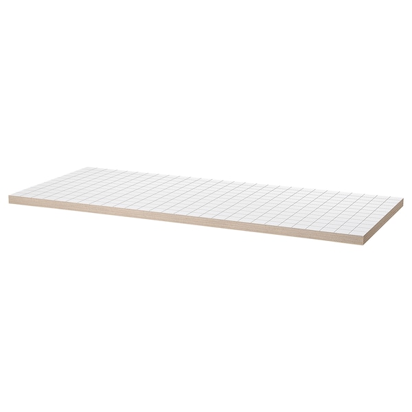 IKEA LAGKAPTEN / SPÄND desk, white/anthracite, 55 1/8x23 5/8 in , IKEA Sale | 25703OVUD