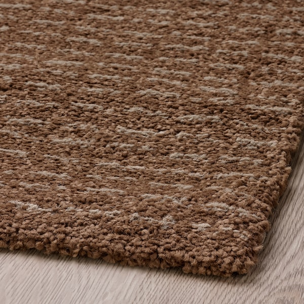 IKEA LANGSTED rug, low pile, light brown, 4'4 inx6'5 in , IKEA Sale | 80251UDMO