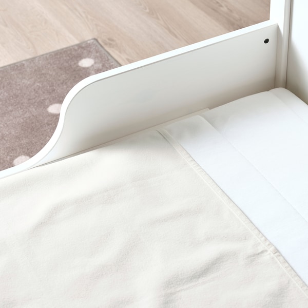 IKEA LEN Mattress protector, white, 27  1/2x39 in , IKEA Sale | 93680EMQC